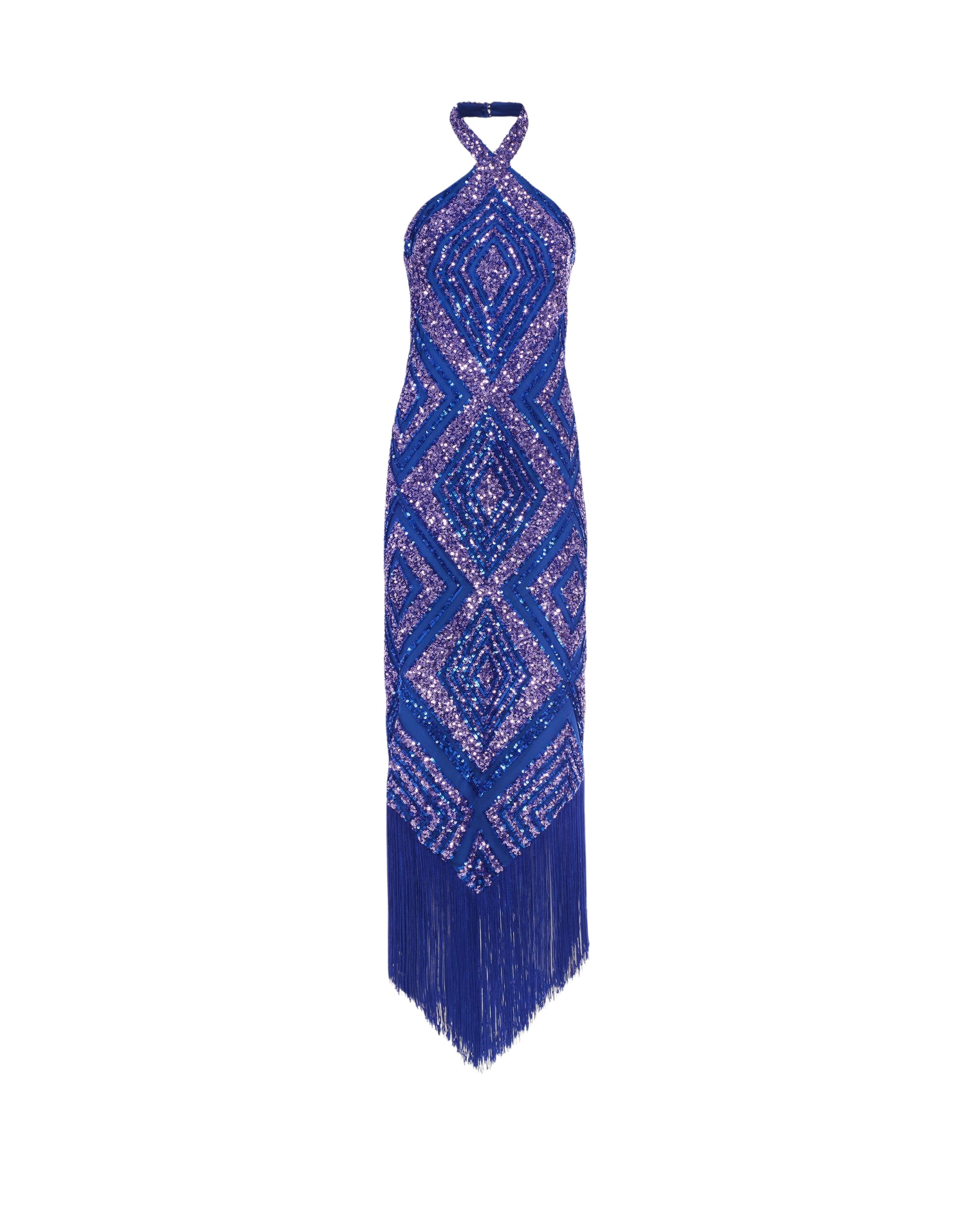 Taller Marmo Nina Flapper Dress - Dresses - Italian Luxury Evening Wear at Coveti