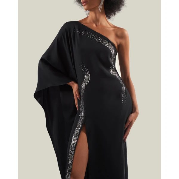 Taller Marmo Palladium Dress - Dresses - Italian Luxury Evening Wear at Coveti