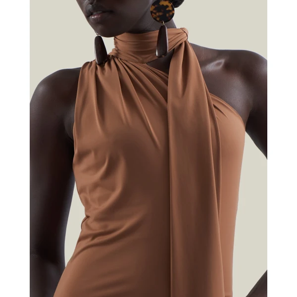Taller Marmo Siwa Dress - Dresses - Italian Luxury Evening Wear at Coveti