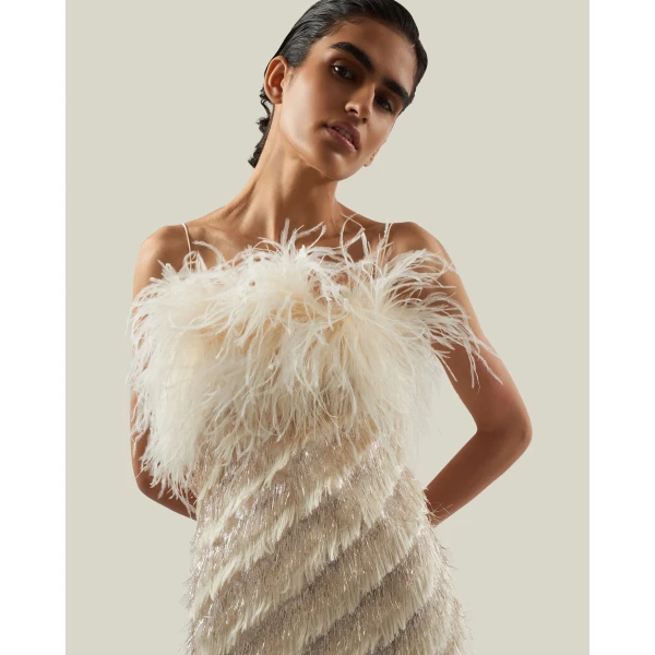 Taller Marmo Sunset Boulevard Dress - Dresses - Italian Luxury Evening Wear at Coveti