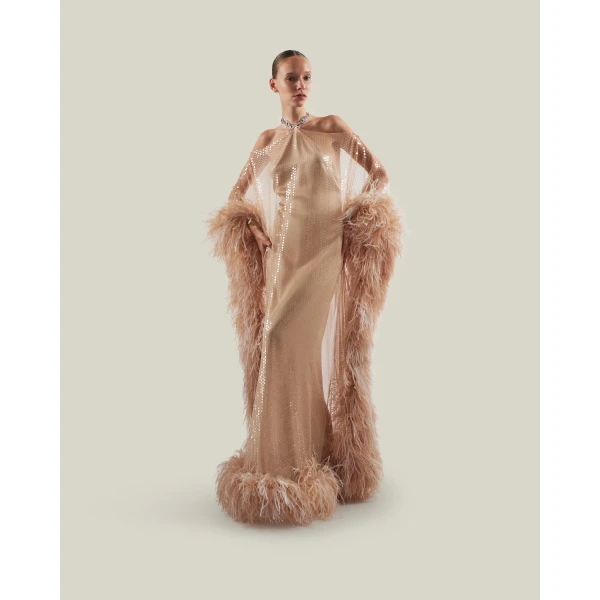 Taller Marmo Sza Sza Disco Kaftan - Dresses - Italian Luxury Evening Wear at Coveti