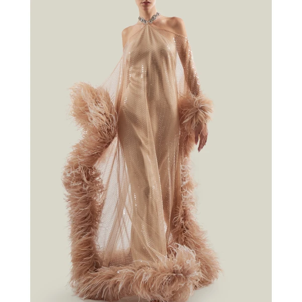 Taller Marmo Sza Sza Disco Kaftan - Dresses - Italian Luxury Evening Wear at Coveti
