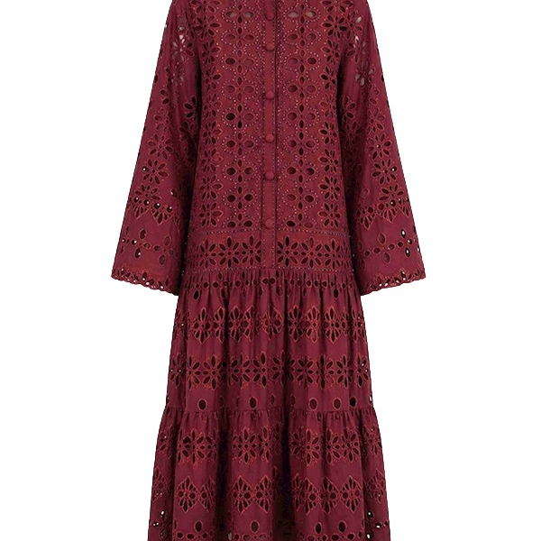 Tony Ward Mauve Crochet Mini Dress - Dresses - Lebanese Luxury Evening Wear at Coveti
