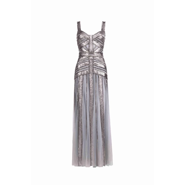 Metallic Mirage Gown