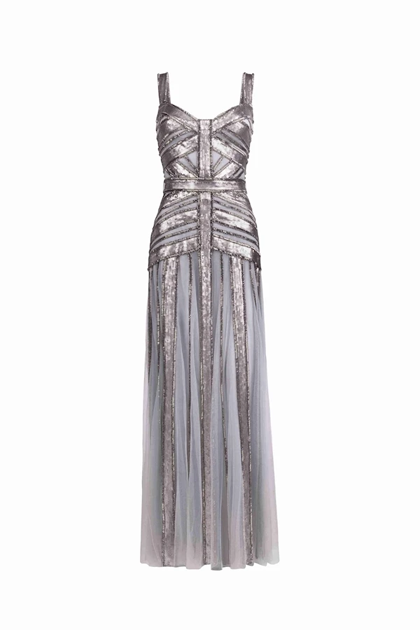 Tony Ward Metallic Mirage Gown Tony Ward Metallic Mirage Gown - Dresses - Lebanese Luxury Evening Wear at Coveti
