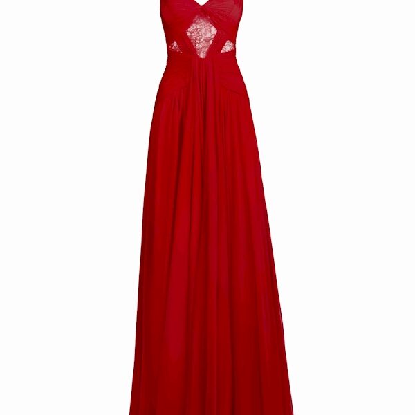 Tony Ward Red Heart Corset Mousseline Gown - Dresses - Lebanese Luxury Evening Wear at Coveti