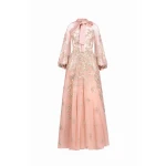 Tony Ward Vintage Rose Midi Dress - Dresses - Lebanese Luxury Evening Wear at Coveti