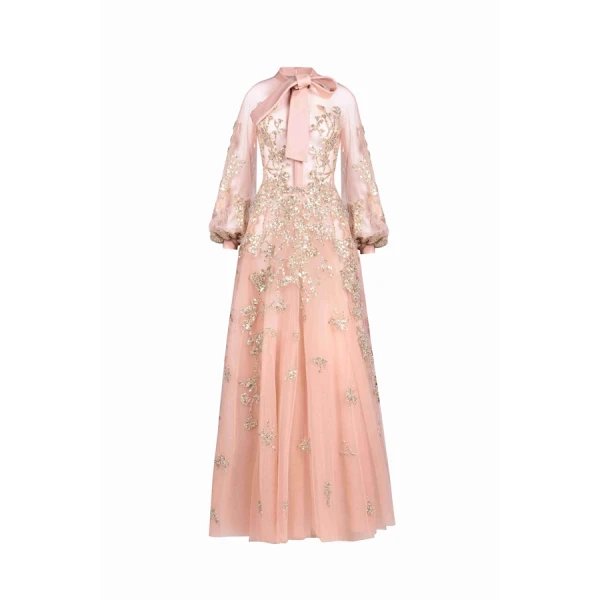 Vintage Rose Midi Dress