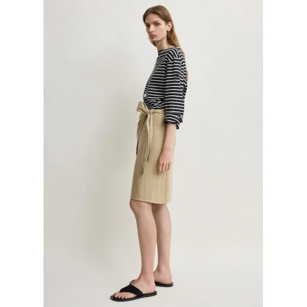 Totême Beach pareo in Desert - Beachwear - Scandinavian Minimalist Luxury at Coveti