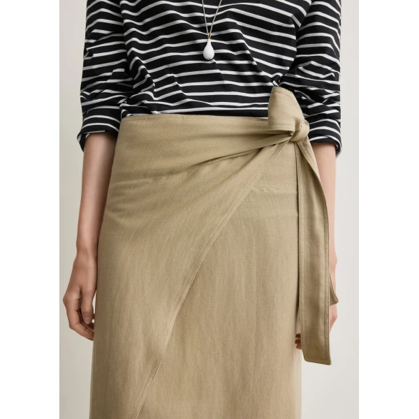Totême Beach pareo in Desert - Beachwear - Scandinavian Minimalist Luxury at Coveti