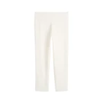 Totême Capri knit leggings in Off-white - Pants - Scandinavian Minimalist Luxury at Coveti