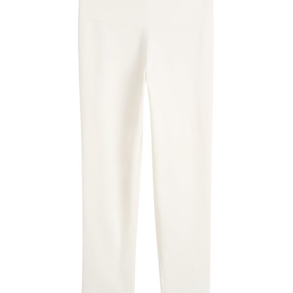 Totême Capri knit leggings in Off-white - Pants - Scandinavian Minimalist Luxury at Coveti