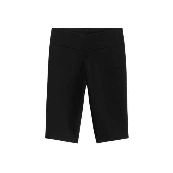 Totême Capri knit shorts in Black - Shorts - Scandinavian Minimalist Luxury at Coveti
