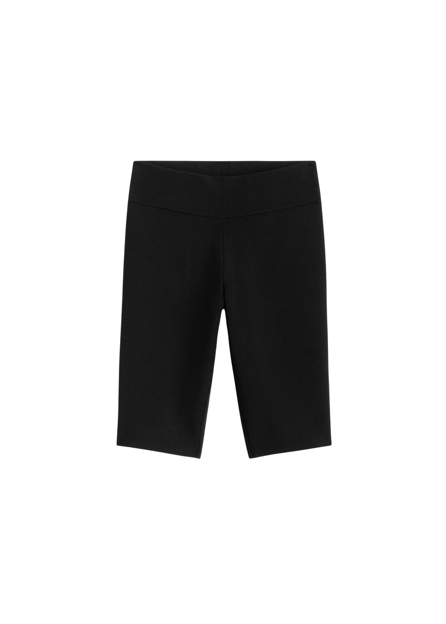 Toteme Capri knit shorts in Black
