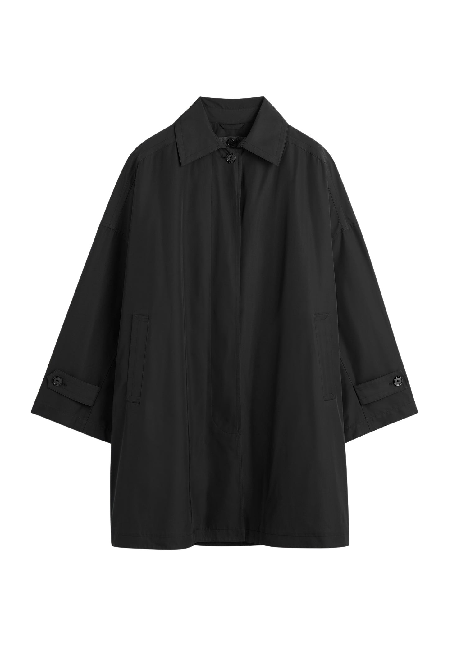 Toteme Car coat in Black