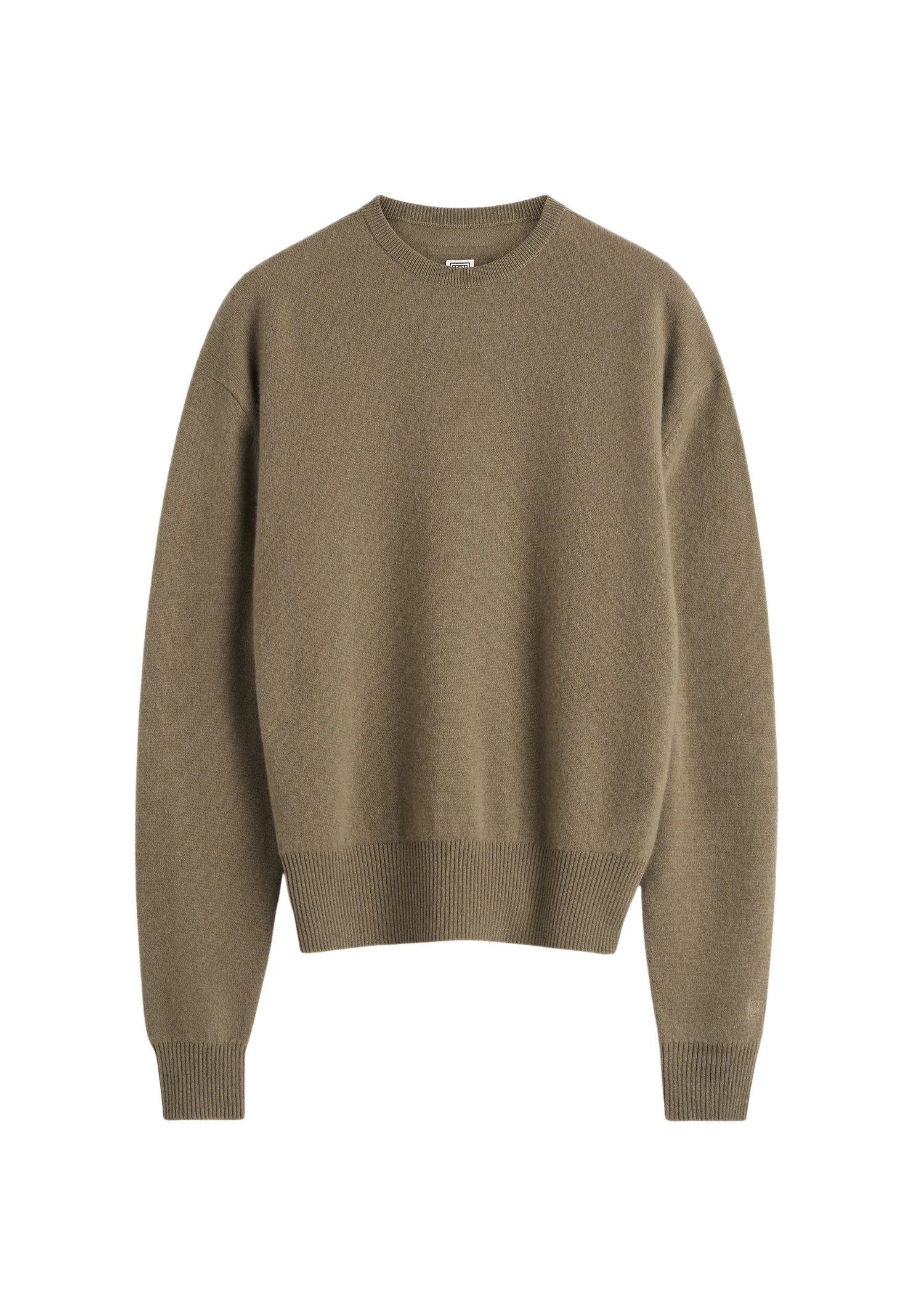 Toteme-Classic-cashmere-crew-knit-in-Hazel75273_nobg Totême Classic cashmere crew knit in Hazel - Knitwear - Scandinavian Minimalist Luxury at Coveti