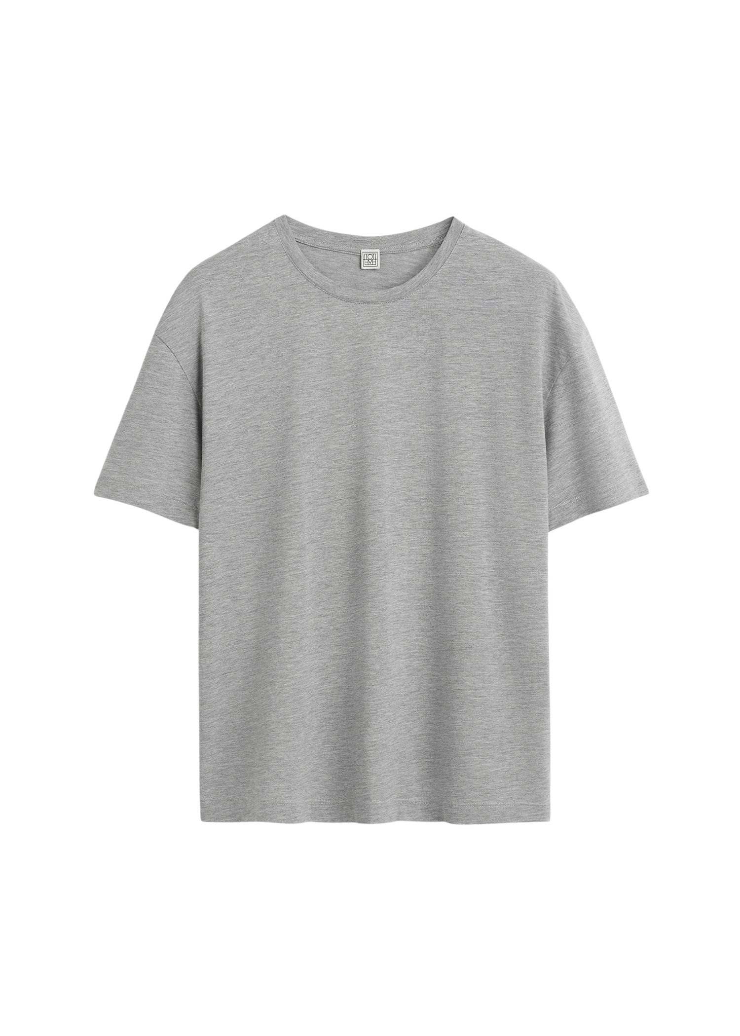 Toteme Classic tee in Mid grey melange Top