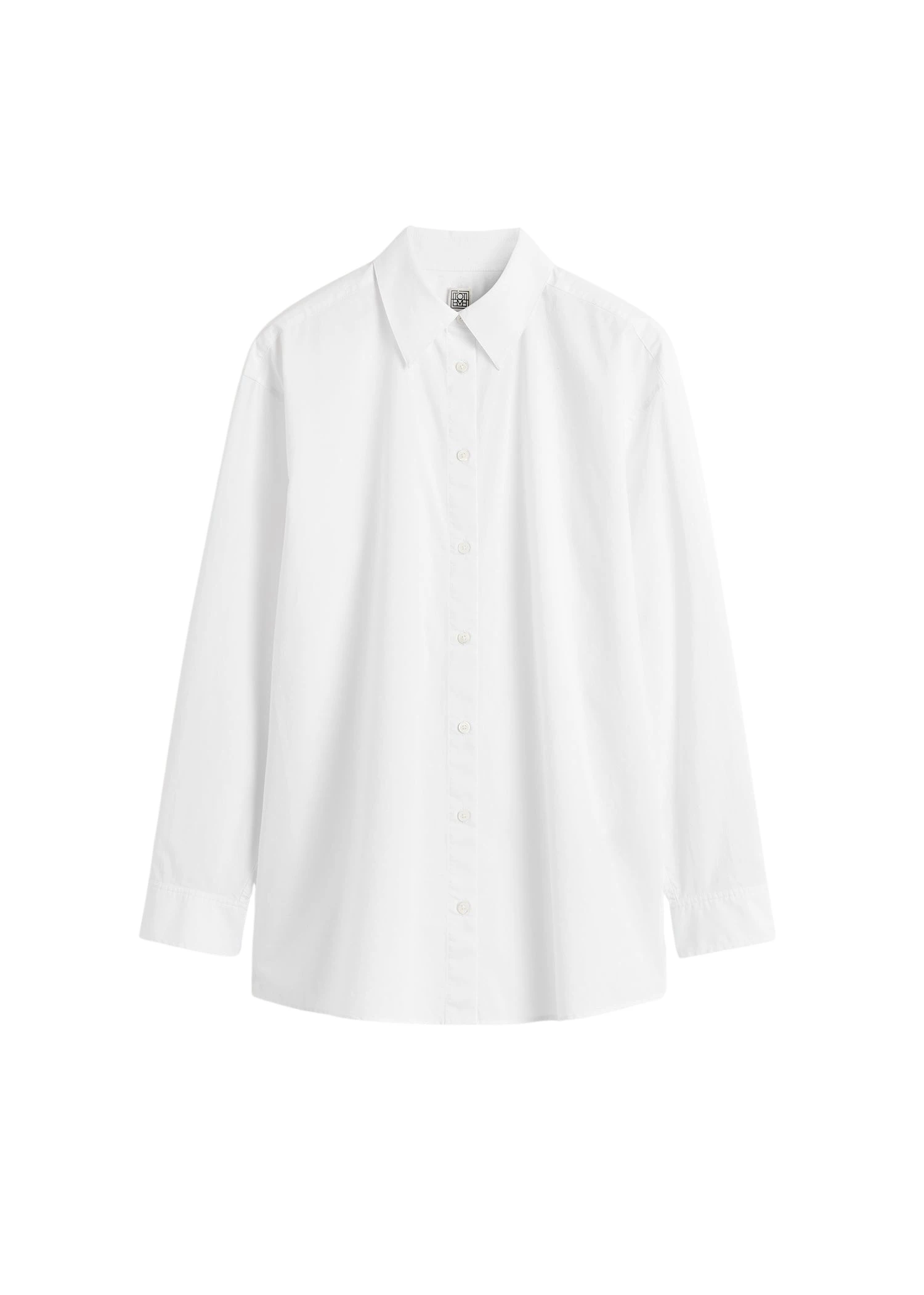 Toteme-Classic-tumbled-shirt-in-White88823_nobg Totême Classic tumbled shirt in White - Tops - Scandinavian Minimalist Luxury at Coveti