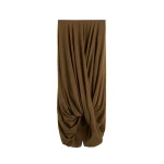 Totême Cocoon skirt in Walnut - Skirts - Scandinavian Minimalist Luxury at Coveti