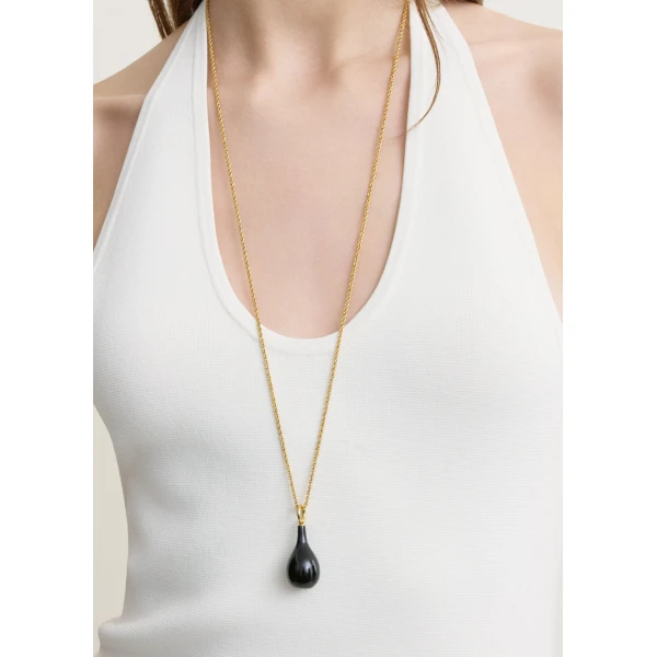 Totême Compact knit halter top in Optic white - Tops - Scandinavian Minimalist Luxury at Coveti