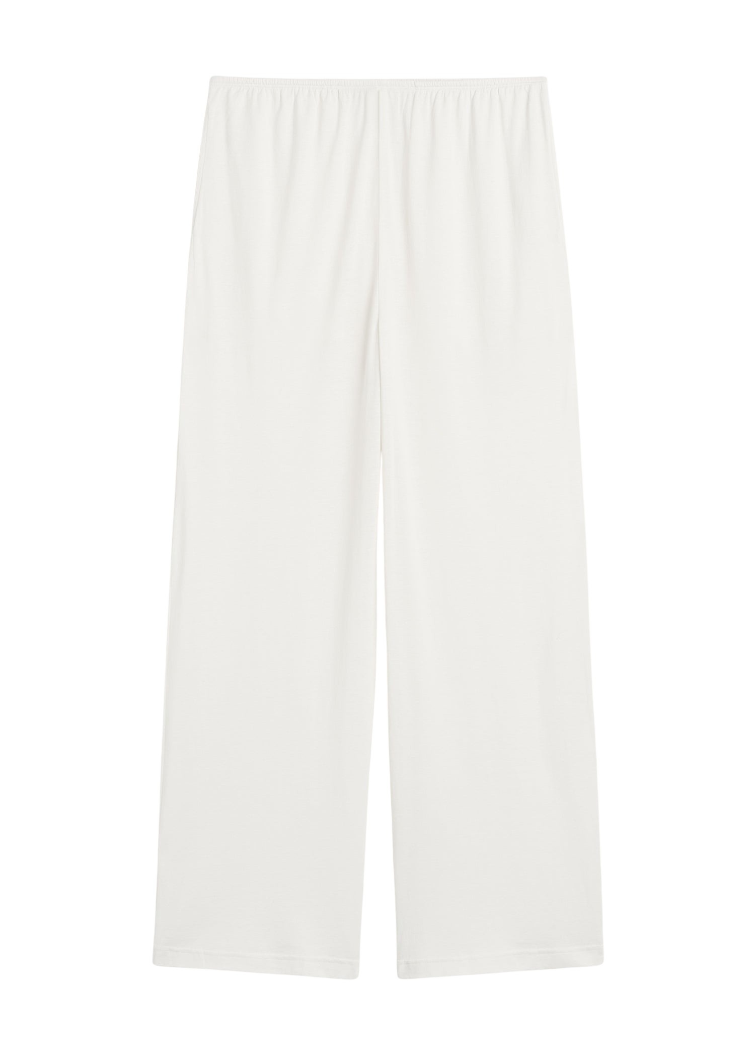 Toteme Cotton silk pj bottoms in Off-white