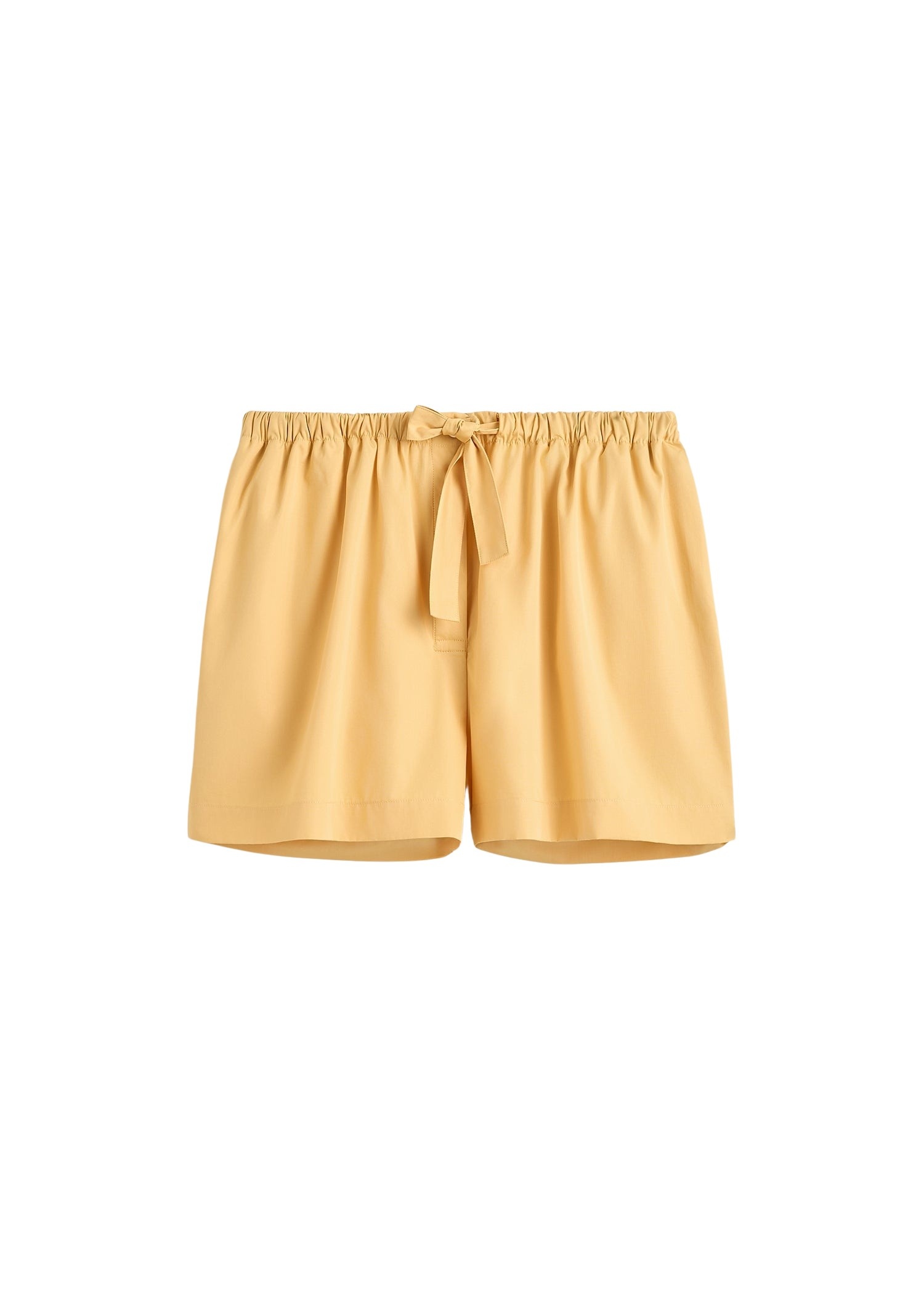 Toteme Cotton summer shorts in Daffodill