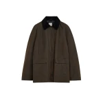 Totême Country jacket in Bark - Jackets - Scandinavian Minimalist Luxury at Coveti