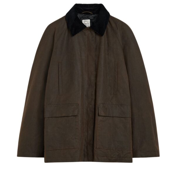 Totême Country jacket in Bark - Jackets - Scandinavian Minimalist Luxury at Coveti