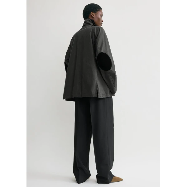 Totême Country jacket in Washed black - Jackets - Scandinavian Minimalist Luxury at Coveti