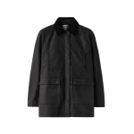 Totême Country jacket in Washed black - Jackets - Scandinavian Minimalist Luxury at Coveti