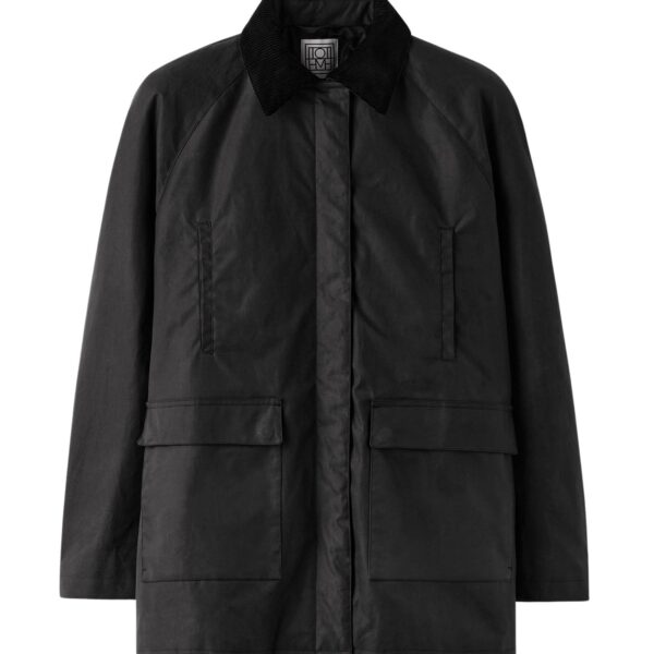Totême Country jacket in Washed black - Jackets - Scandinavian Minimalist Luxury at Coveti