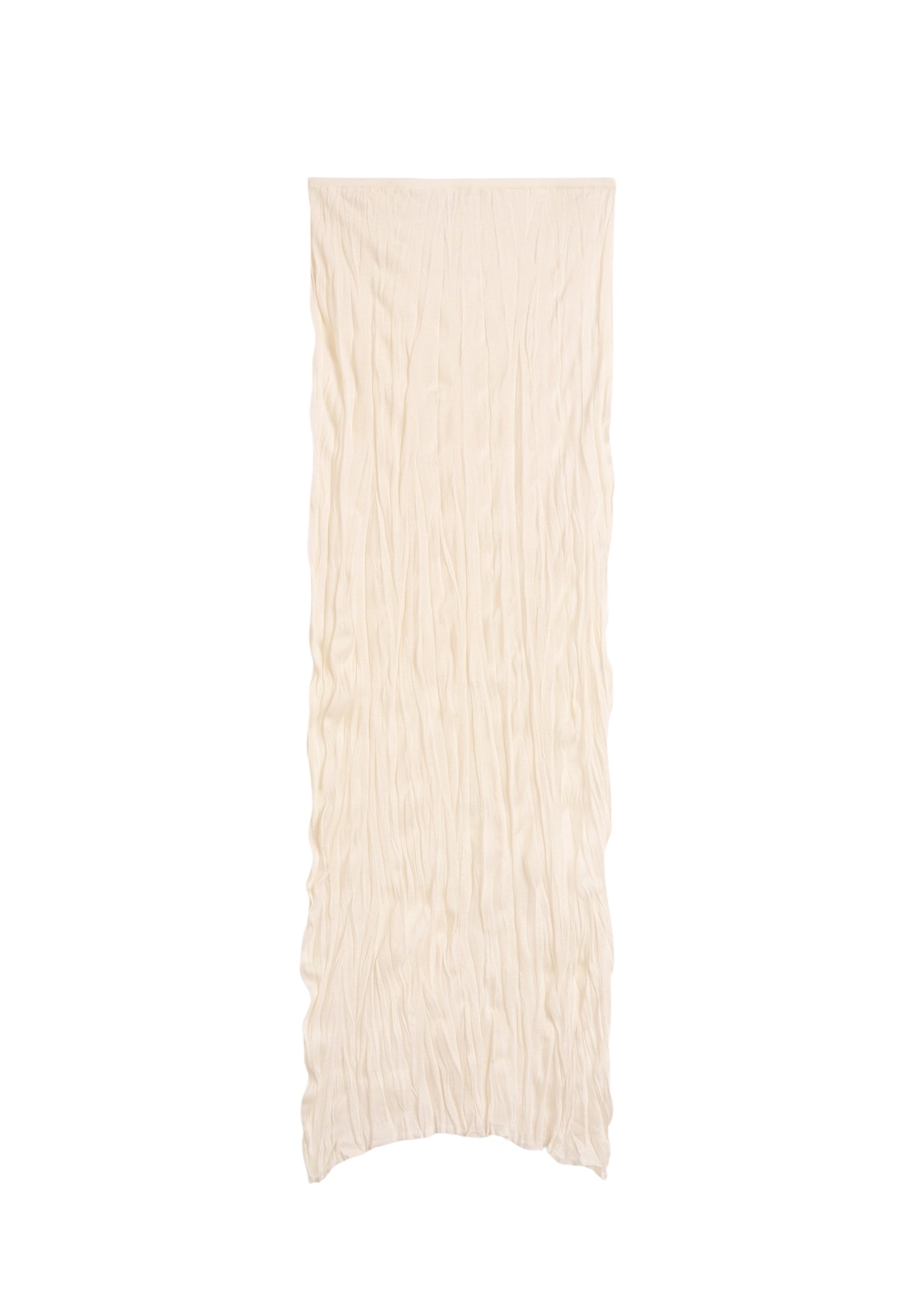 Totême Crinkled knit skirt in Pale apricot - Skirts - Scandinavian Minimalist Luxury at Coveti
