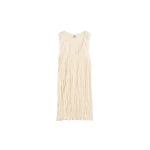 Totême Crinkled knit tank in Pale apricot - Knitwear - Scandinavian Minimalist Luxury at Coveti