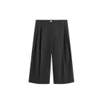 Totême Cropped trousers in Black - Pants - Scandinavian Minimalist Luxury at Coveti