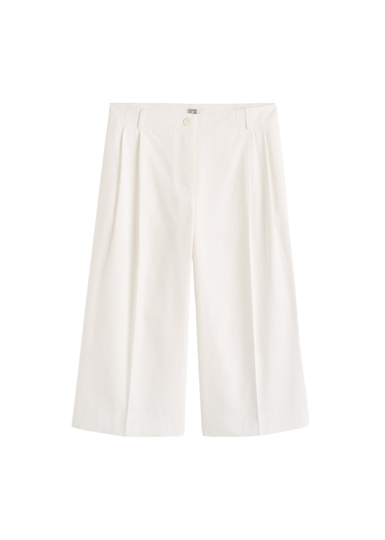 Toteme Cropped trousers in White