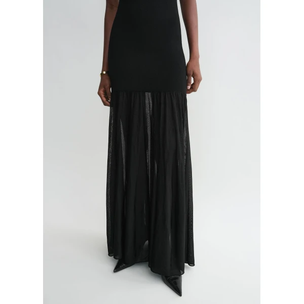 Totême Evening tank dress in Black - Dresses - Scandinavian Minimalist Luxury at Coveti