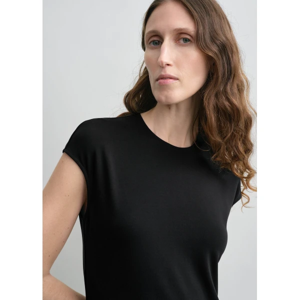 Totême Everyday dress in Black - Dresses - Scandinavian Minimalist Luxury at Coveti