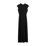 Totême Everyday dress in Black - Dresses - Scandinavian Minimalist Luxury at Coveti