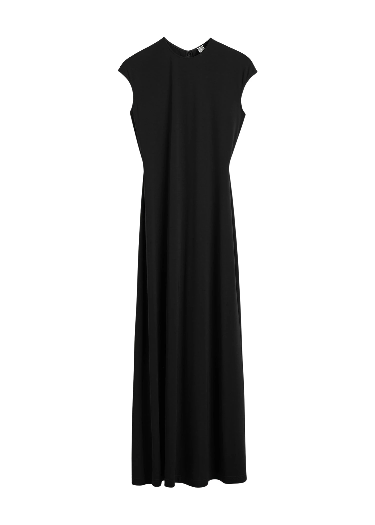 Toteme-Everyday-dress-in-Black50834_nobg Totême Everyday dress in Black - Dresses - Scandinavian Minimalist Luxury at Coveti