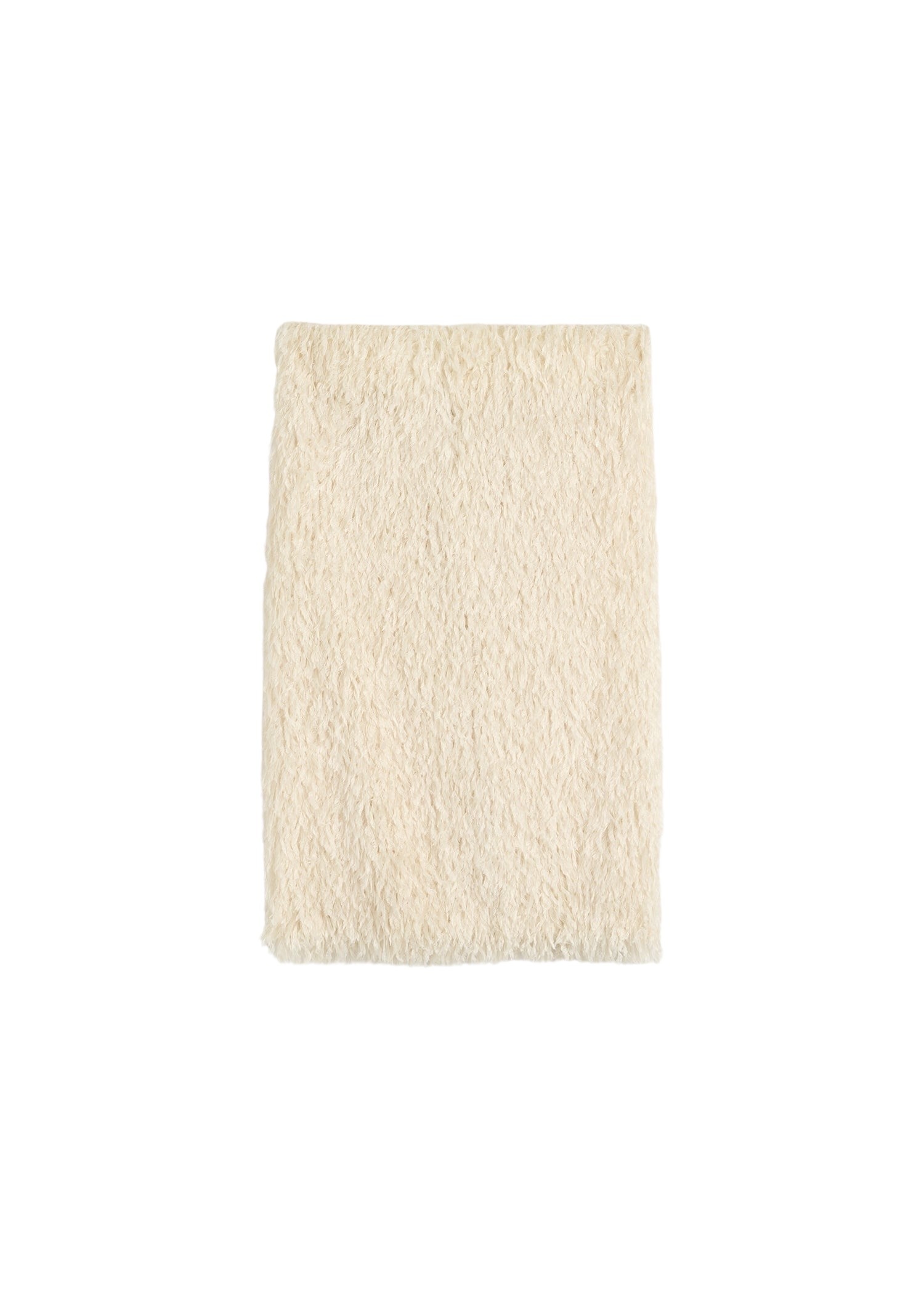 Totême Feathered-jersey skirt in Eggshell - Skirts - Scandinavian Minimalist Luxury at Coveti