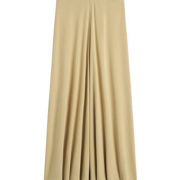 Totême Flared jersey skirt in Chai - Skirts - Scandinavian Minimalist Luxury at Coveti