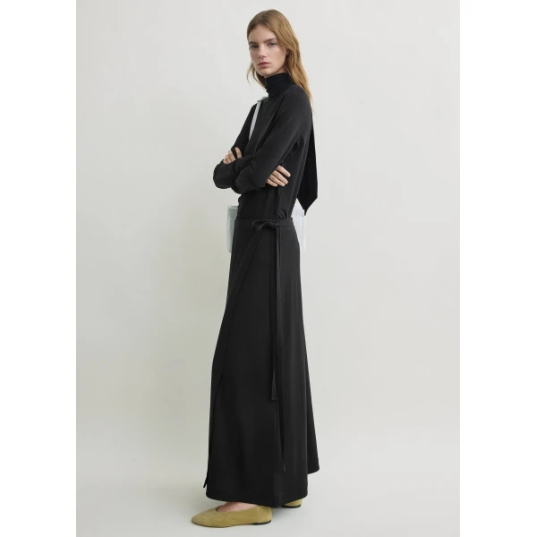 Totême Fluid jersey skirt in Black - Skirts - Scandinavian Minimalist Luxury at Coveti