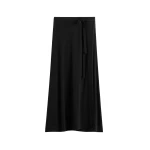 Totême Fluid jersey skirt in Black - Skirts - Scandinavian Minimalist Luxury at Coveti