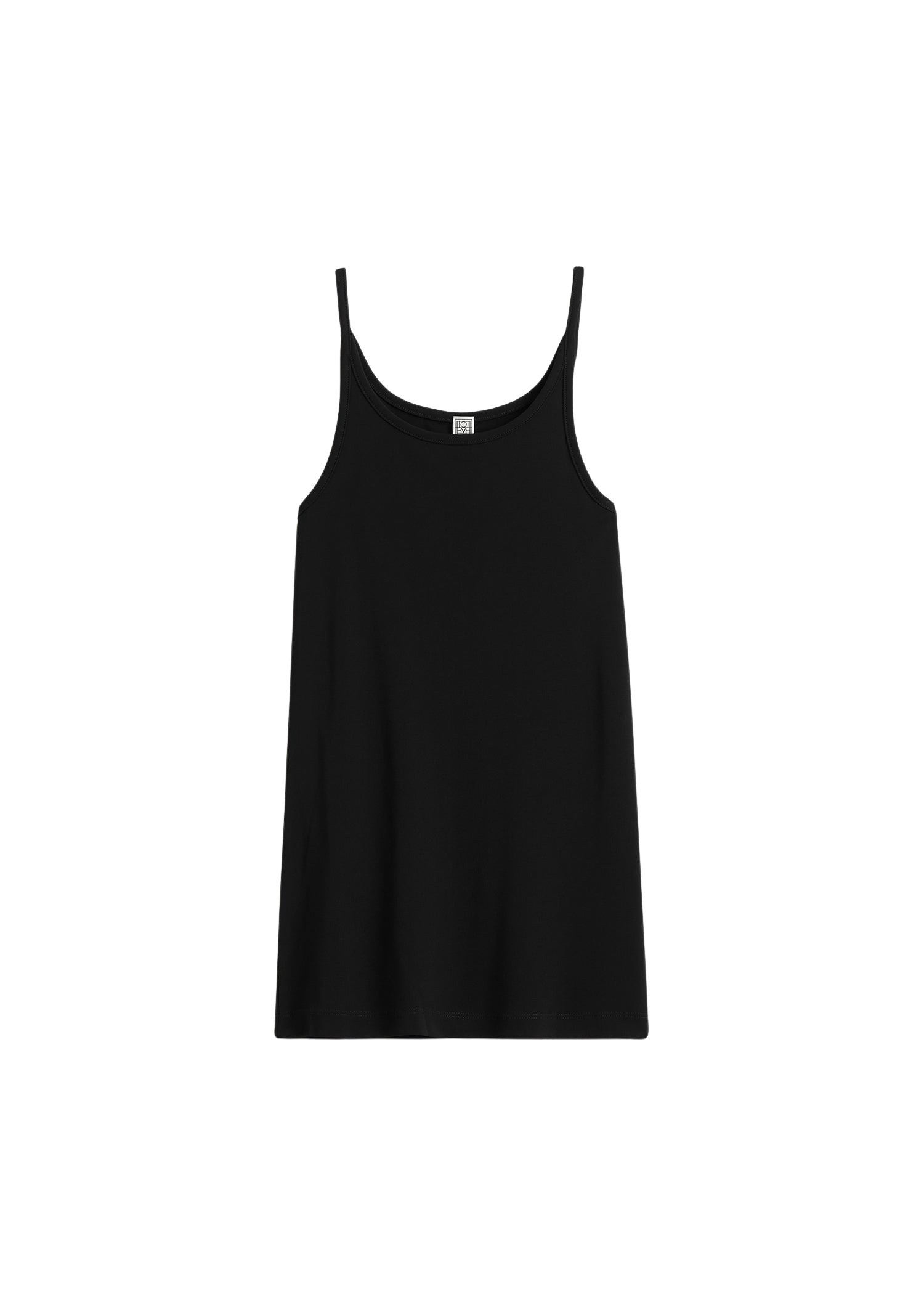Toteme Fluid slip top in Black