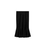 Totême Fluted knit skirt in Black - Skirts - Scandinavian Minimalist Luxury at Coveti