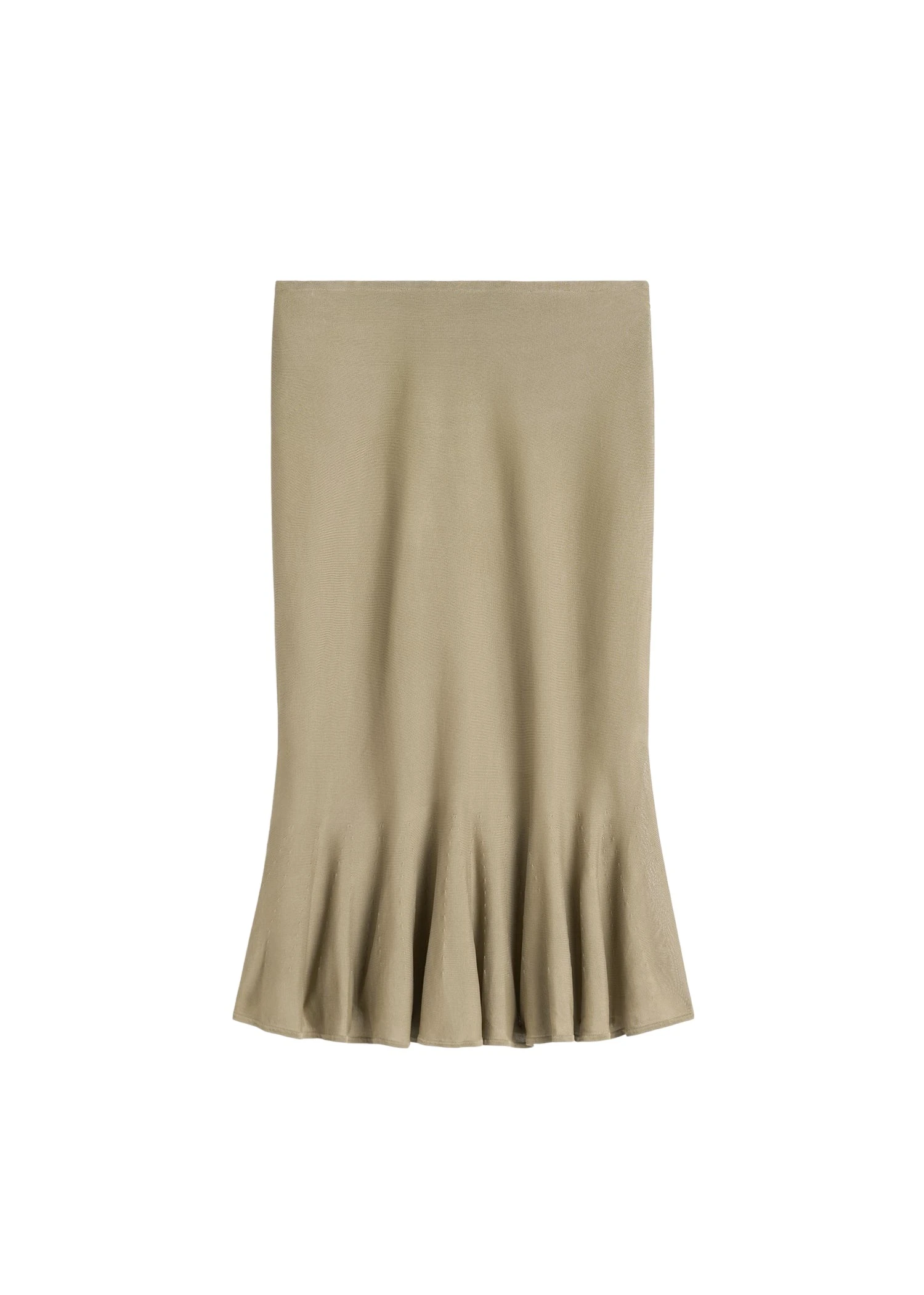 Toteme-Fluted-knit-skirt-in-Desert48228_nobg Totême Fluted knit skirt in Desert - Skirts - Scandinavian Minimalist Luxury at Coveti