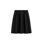 Totême Gathered evening skirt in Black - Skirts - Scandinavian Minimalist Luxury at Coveti