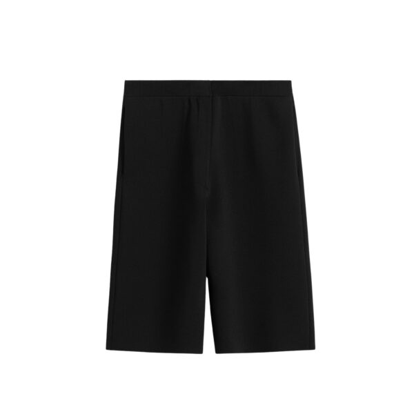Totême Knit shorts in Black - Shorts - Scandinavian Minimalist Luxury at Coveti