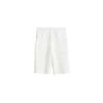 Totême Knit shorts in White - Shorts - Scandinavian Minimalist Luxury at Coveti