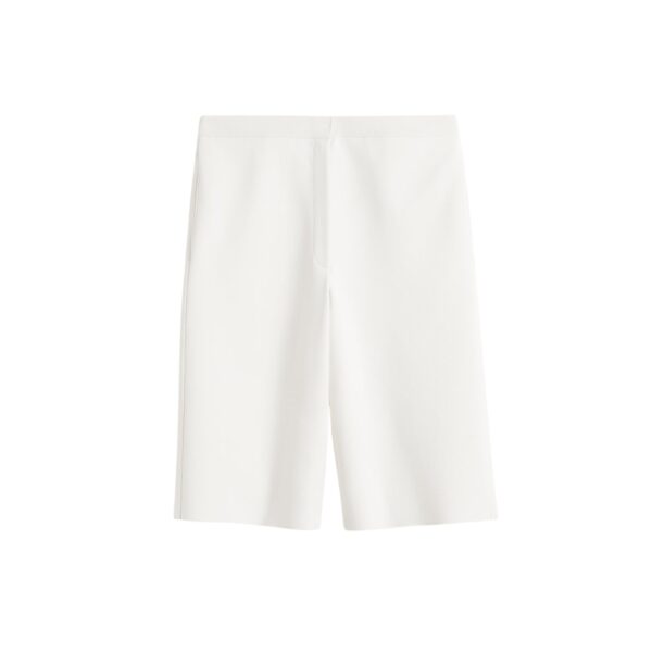 Totême Knit shorts in White - Shorts - Scandinavian Minimalist Luxury at Coveti